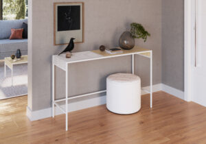 CA0101 CONSOLA-REPISA TREVISO/ BLANCO