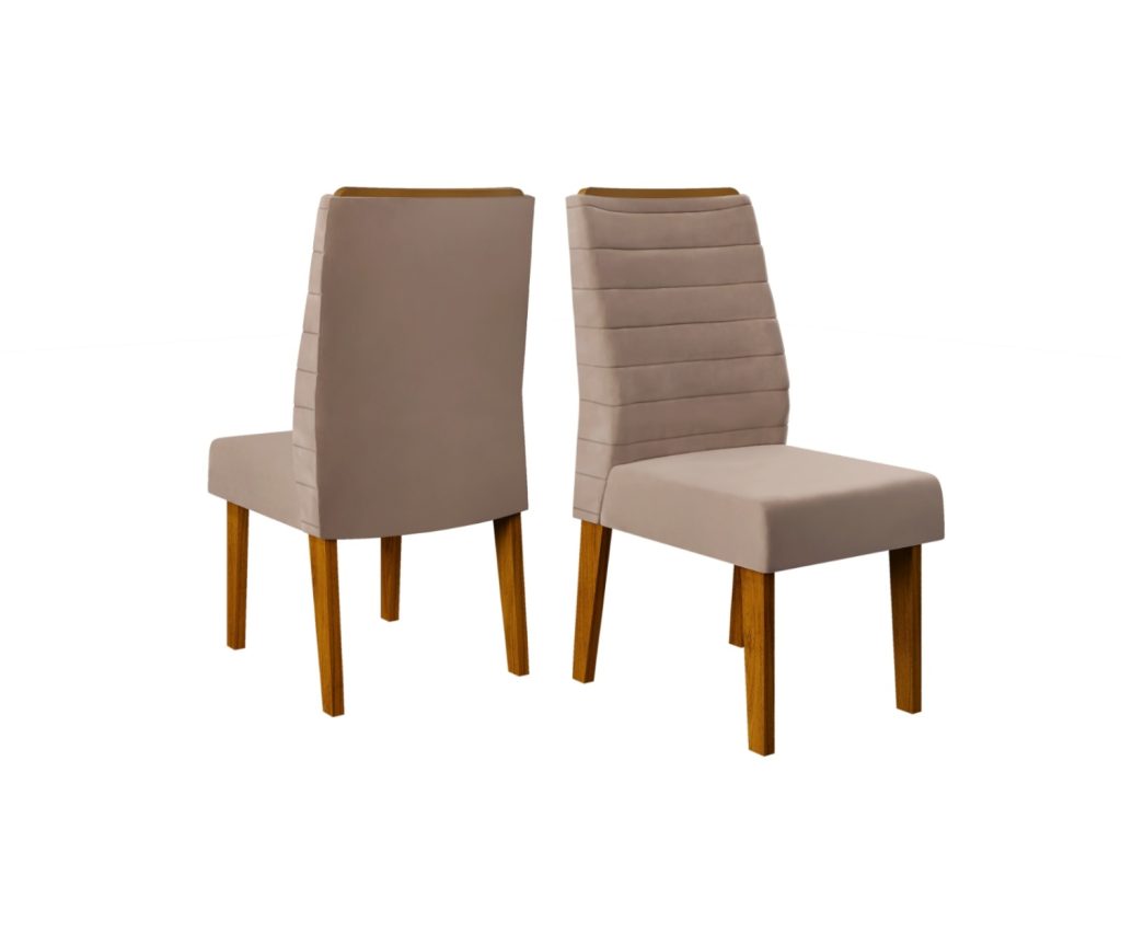 SILLA ONDINA FREIJO/ VELUDO KRAFT