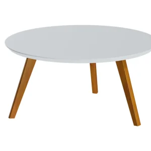 MESA DE CENTRO CLASSIC BRANCO ACETINADO