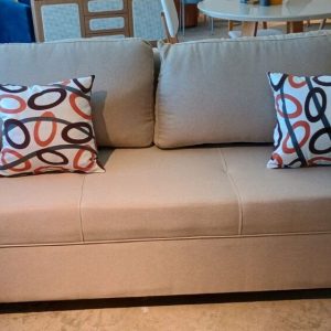 SOFA BRUSELAS 2 POSICIONES CREMA