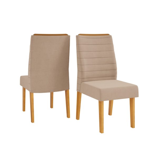 SILLA ONDINA CEDRO/VELUDO KRAFT