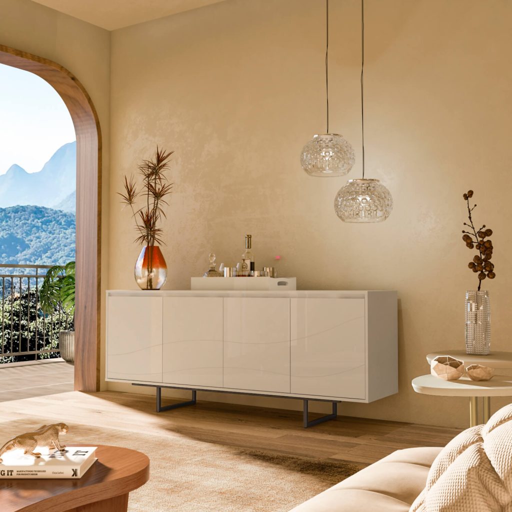 CREDENZA-BUFFET SERRA DO MAR OFF WHITE