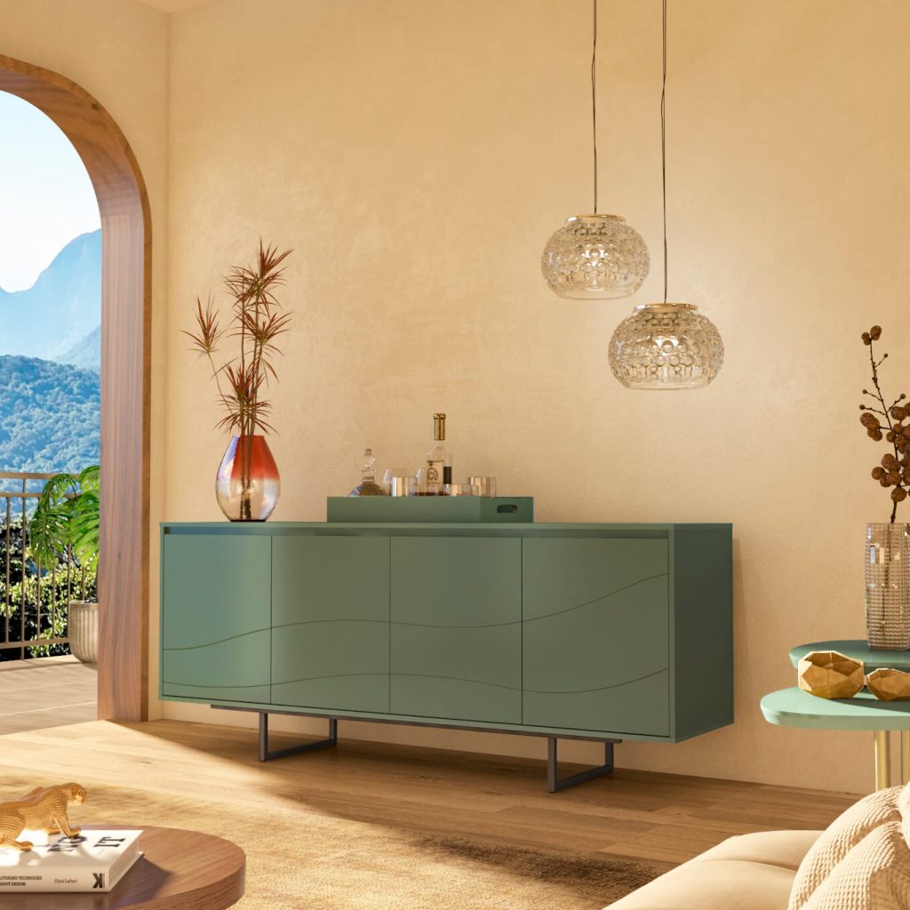 CREDENZA-BUFFET SERRA DO MAR MENTA