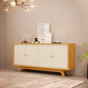 CREDENZA-BUFFET BRISE CEDRO/OFF WHITE