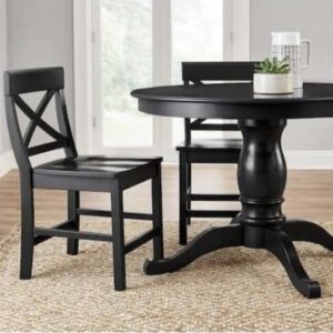SILLA STYLEWELL CEDARVILLE CHARCOAL BLACK WOOD (SET DE 2)