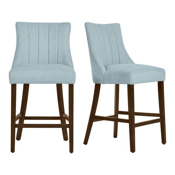 TABURETE BAR TAPIZADO SCOTSFIELD BLUE